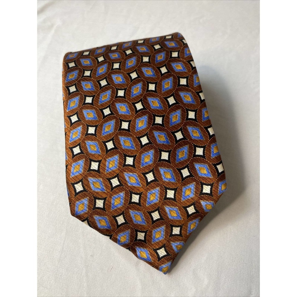 Beautiful JoS. A. BANK Necktie￼ Multicolored￼ 100% SILK IMPORTED FABRIC 60” L